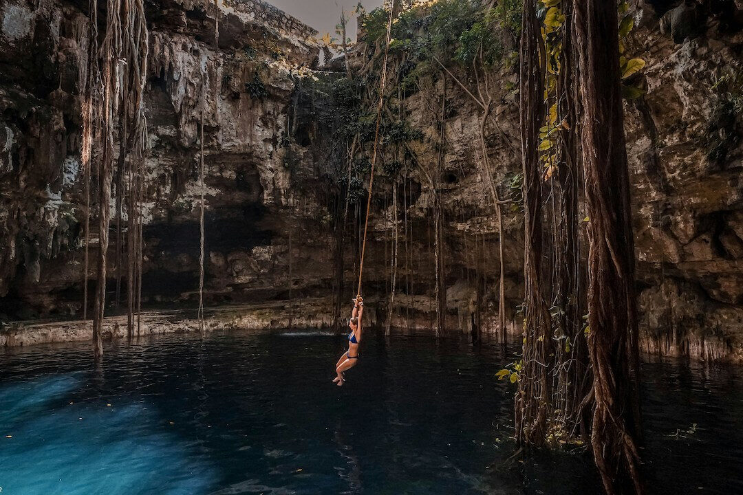 tirolesa cenote tulum cenote gardens