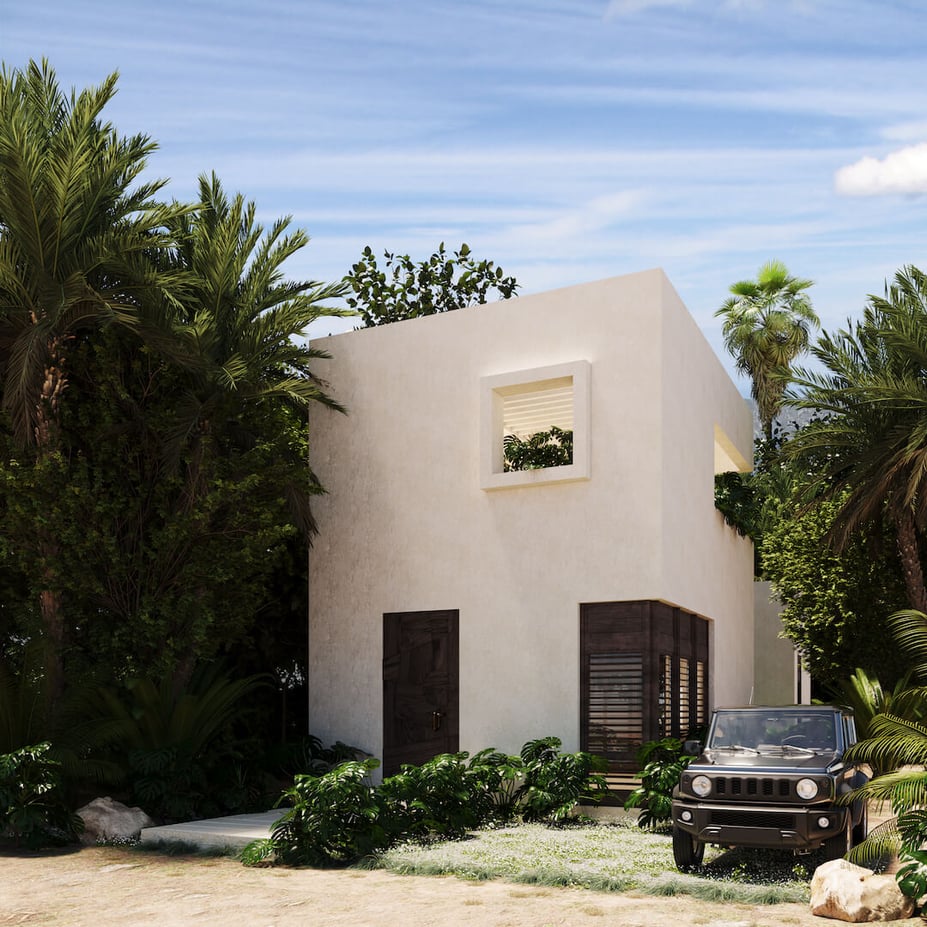 cenote gardens modelo a casa llave en mano