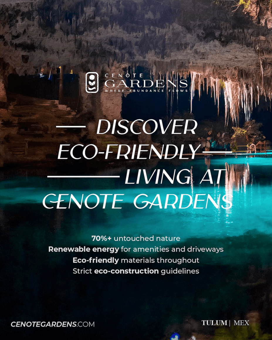 ecofriendly  cenote gardens